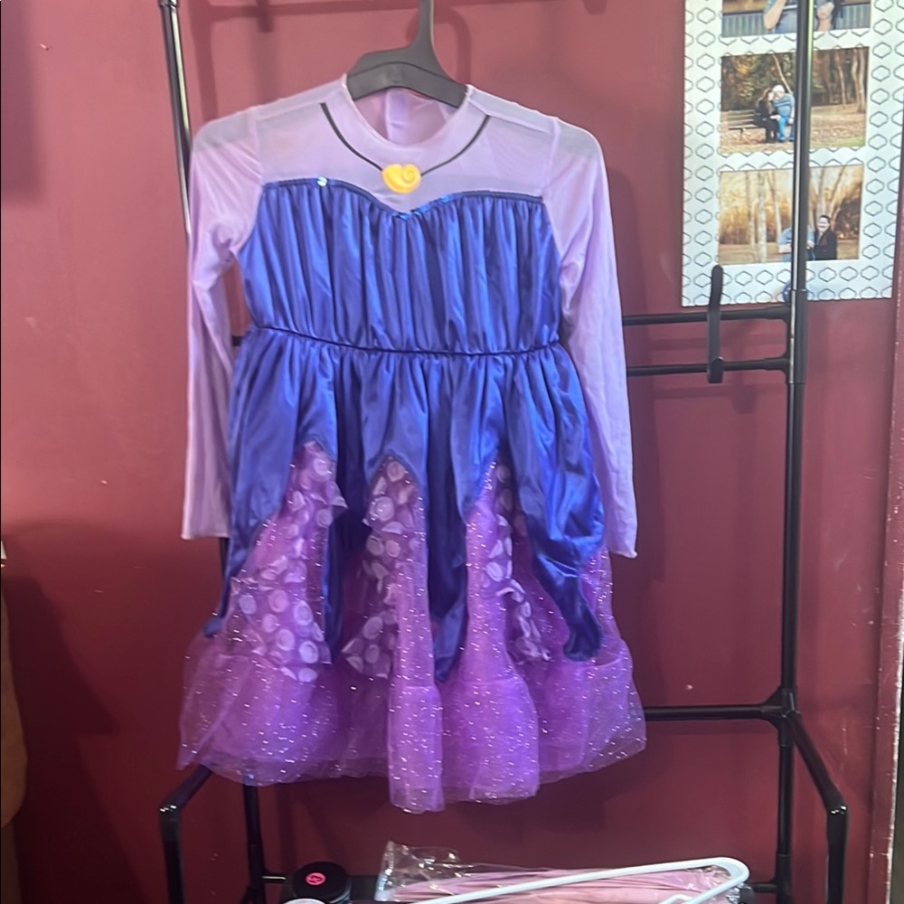Purple and Lavender Dress with Sparkle Details